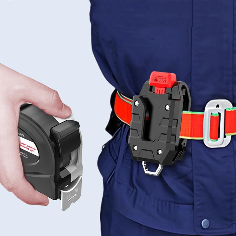 Industrial Laser Tape Measure - Clip de ceinture universel à fixation