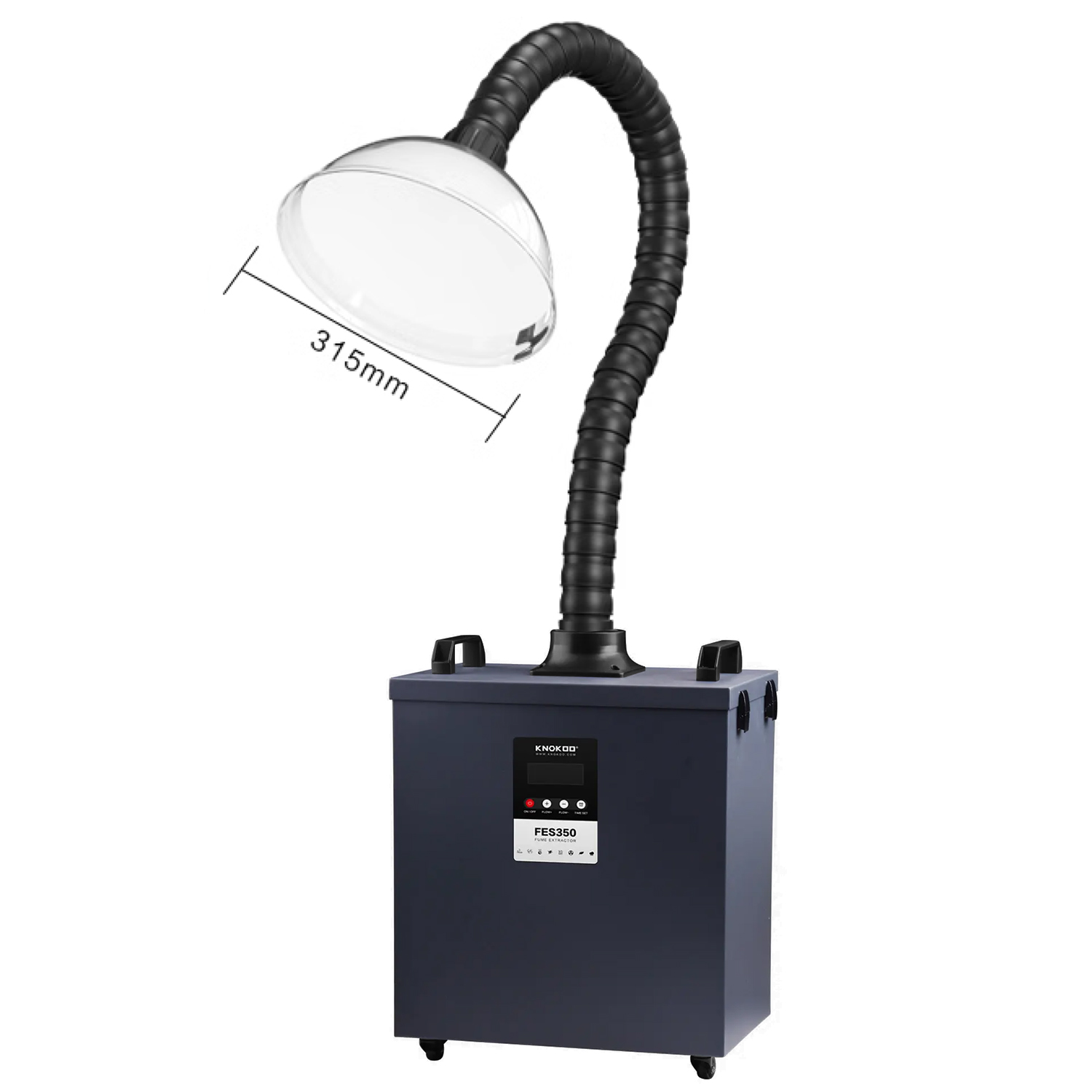 Industrial Laser Printing - Extracteur de fumée industriel KNOKOO 350W,