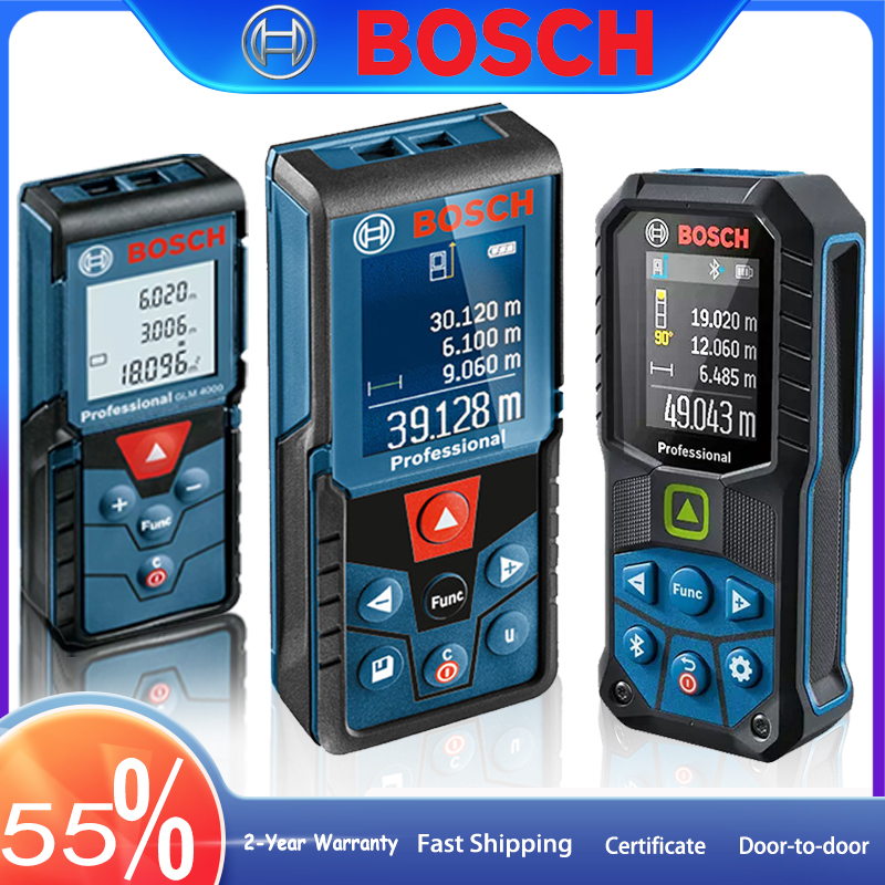 Industrial Laser Tape Measure - Télémètre laser BOSCH original GLM4000 GLM50