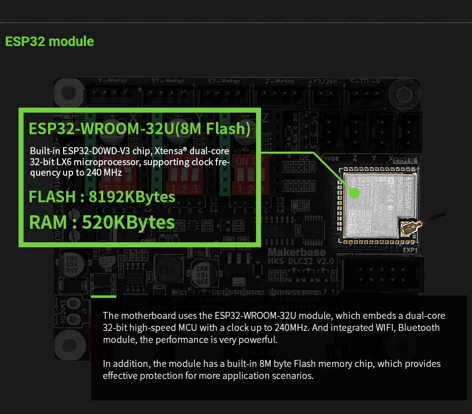 Makerbase MKS DLC32 V2.1 32 bi - Laser Controller Board avis et prix