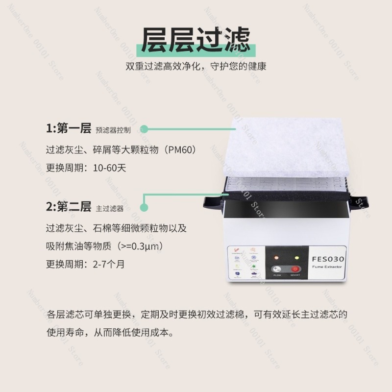 Purificateur de fumée industri - Industrial Laser Fume Extractor avis et prix
