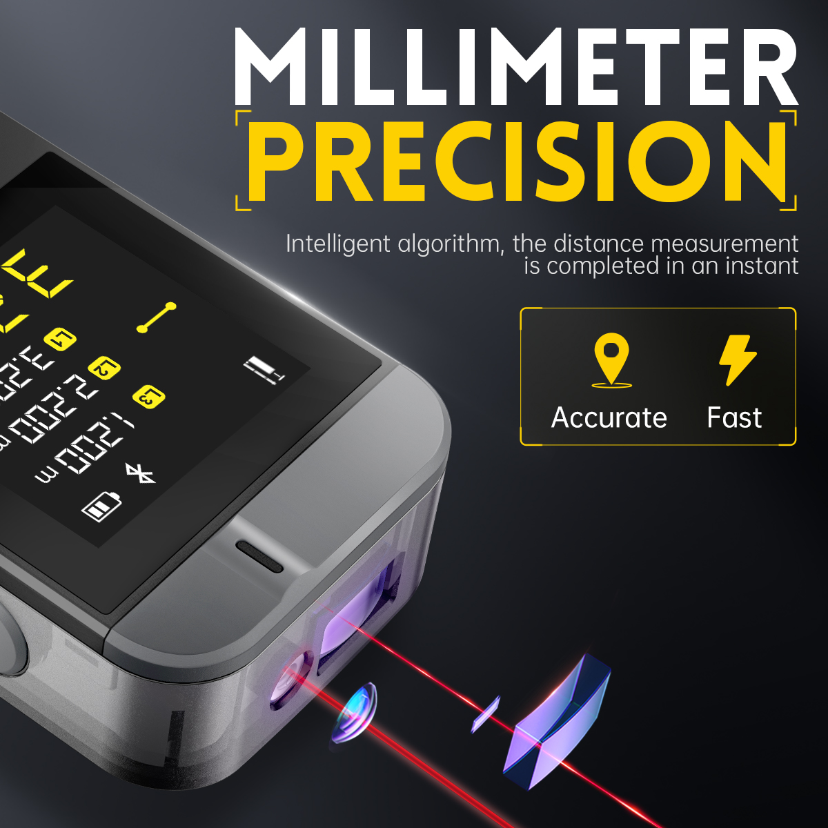 FNIRSI IR40 ruban à mesurer La - Industrial Laser Tape Measure avis et prix