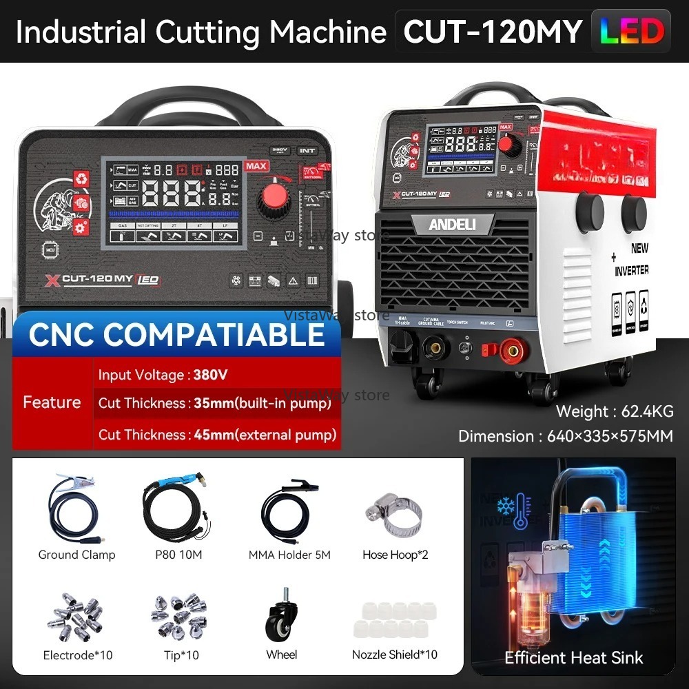 Coupe 120 380V CNC pompe intég - Cnc Plasma Cutter avis et prix