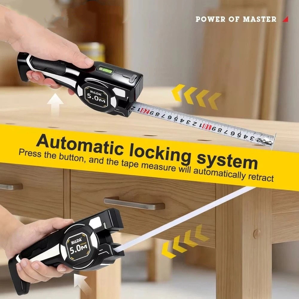 Mètre laser robuste avec affic - Industrial Laser Tape Measure avis et prix
