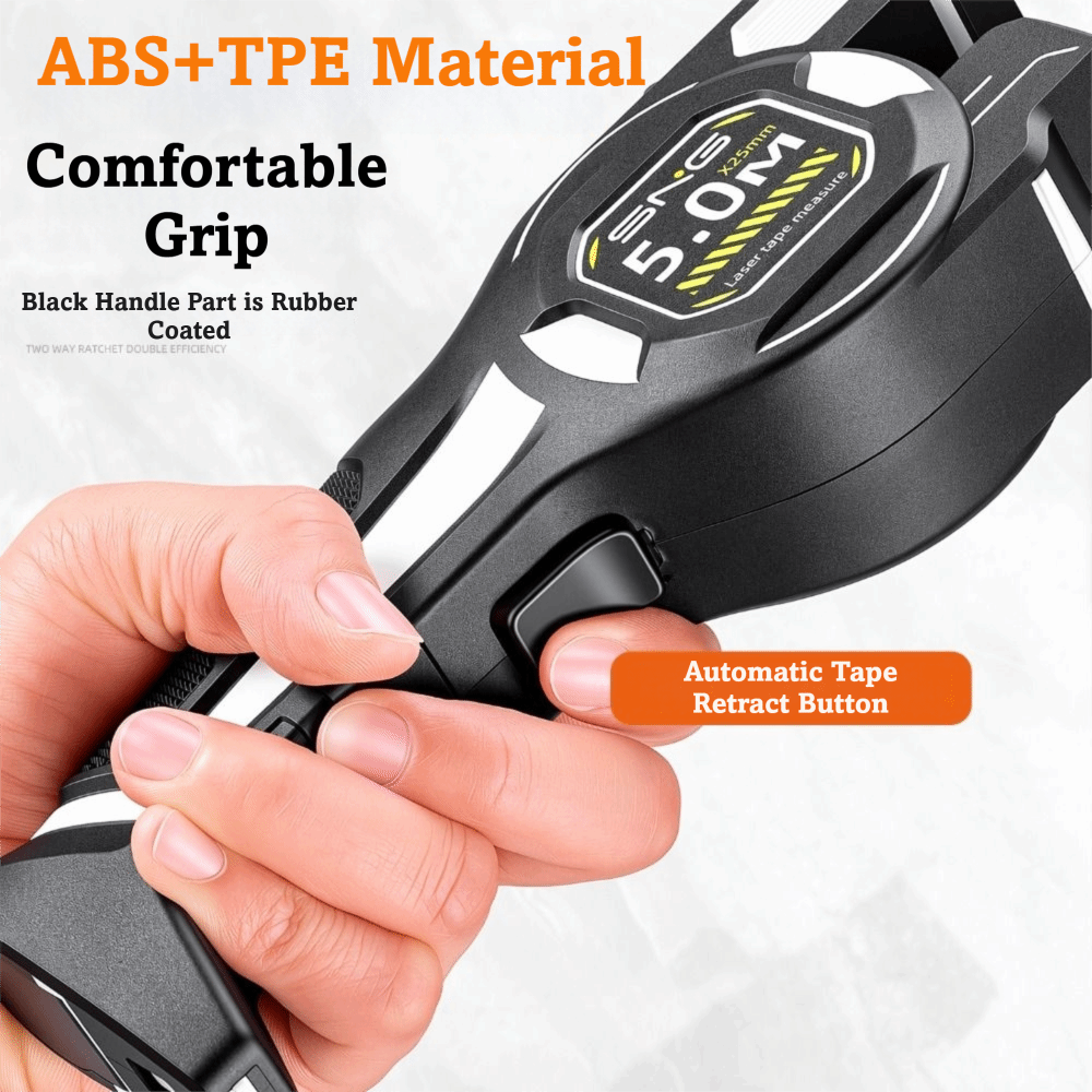Mètre laser robuste avec affic - Industrial Laser Tape Measure avis et prix