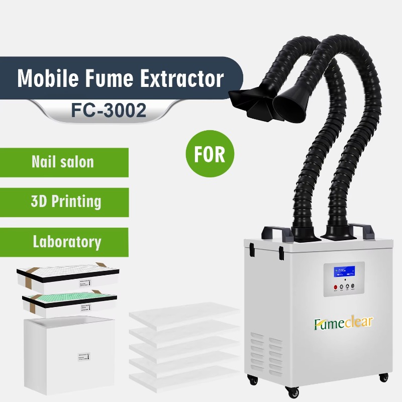 Extracteur de fumée Portable a - Industrial Laser Fume Extractor avis et prix