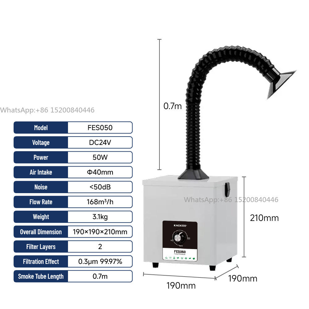 Extracteur de fumée de soudure - Industrial Laser Fume Extractor avis et prix