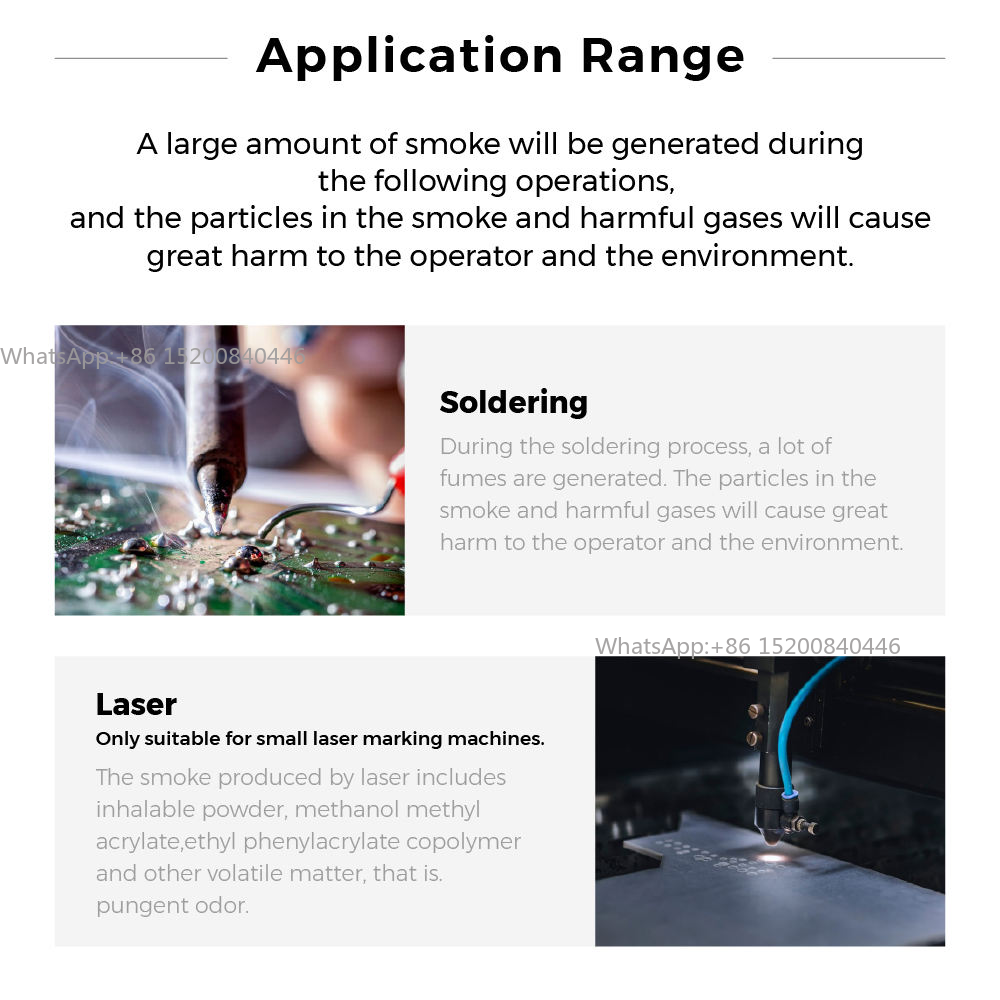 Extracteur de fumée de soudure - Industrial Laser Fume Extractor avis et prix