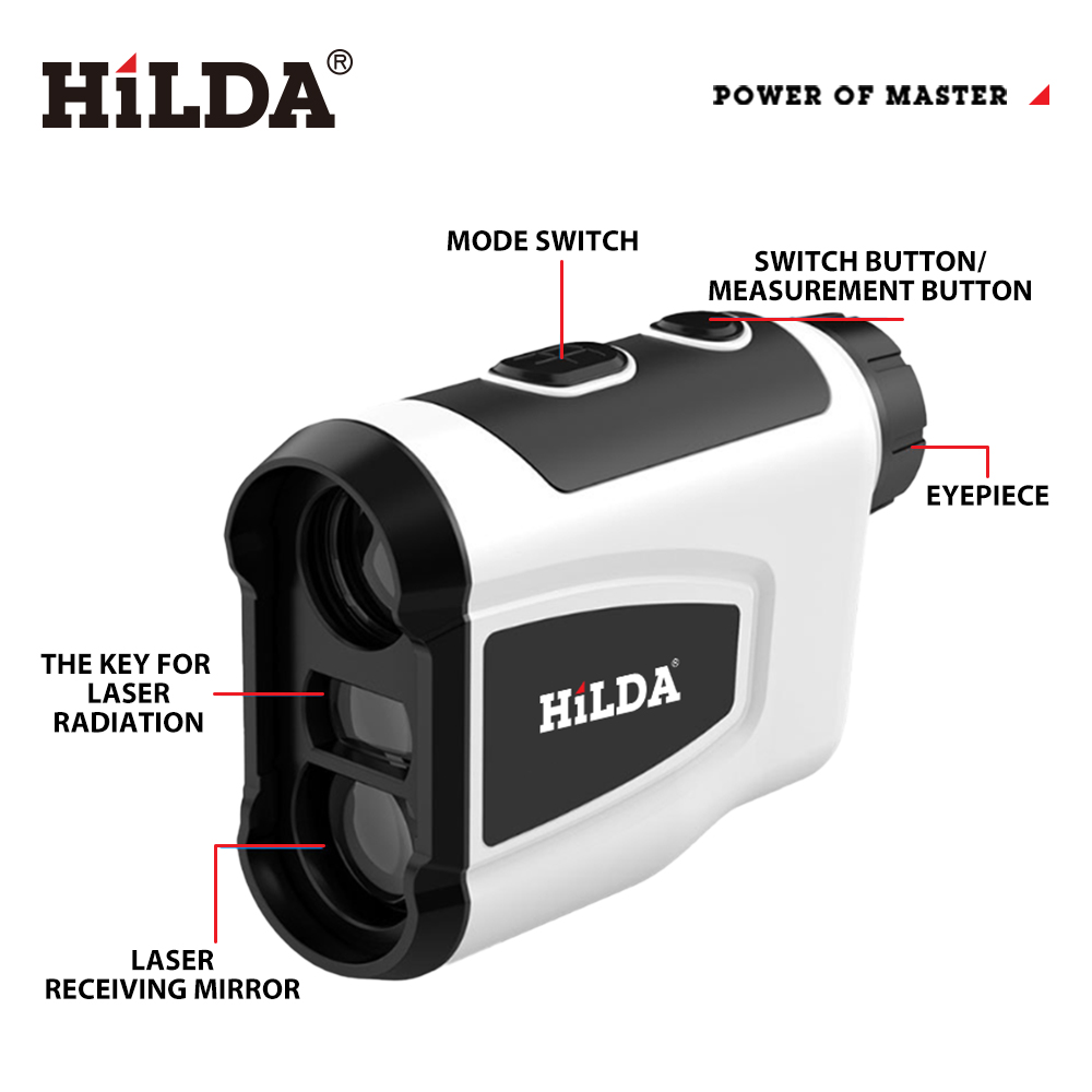 Télémètre laser de golf HILDA  - Industrial Laser Tape Measure avis et prix