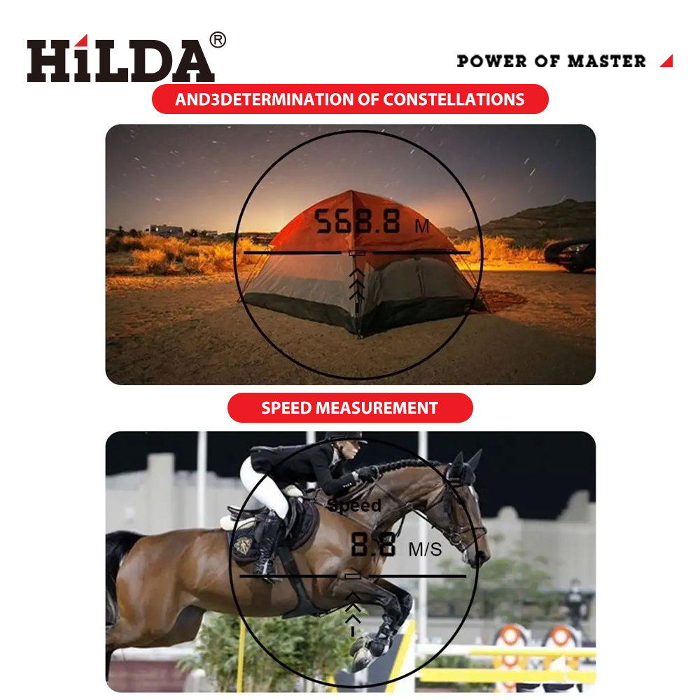 Télémètre laser de golf HILDA  - Industrial Laser Tape Measure avis et prix