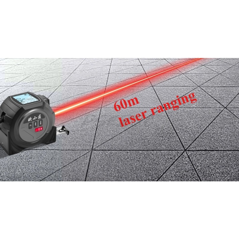 Ruban à mesurer télémètre Lase - Industrial Laser Tape Measure avis et prix
