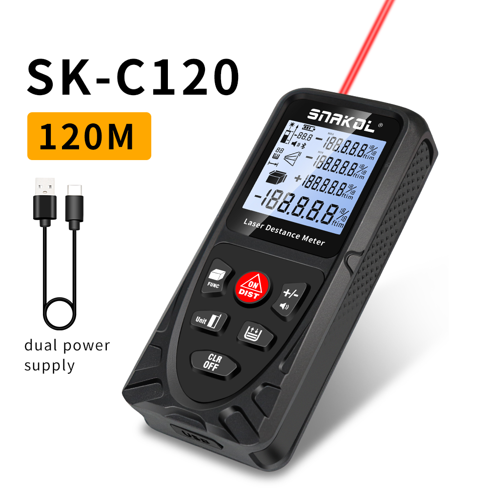 SNAKOL Télémètre laser haute p - Industrial Laser Tape Measure avis et prix