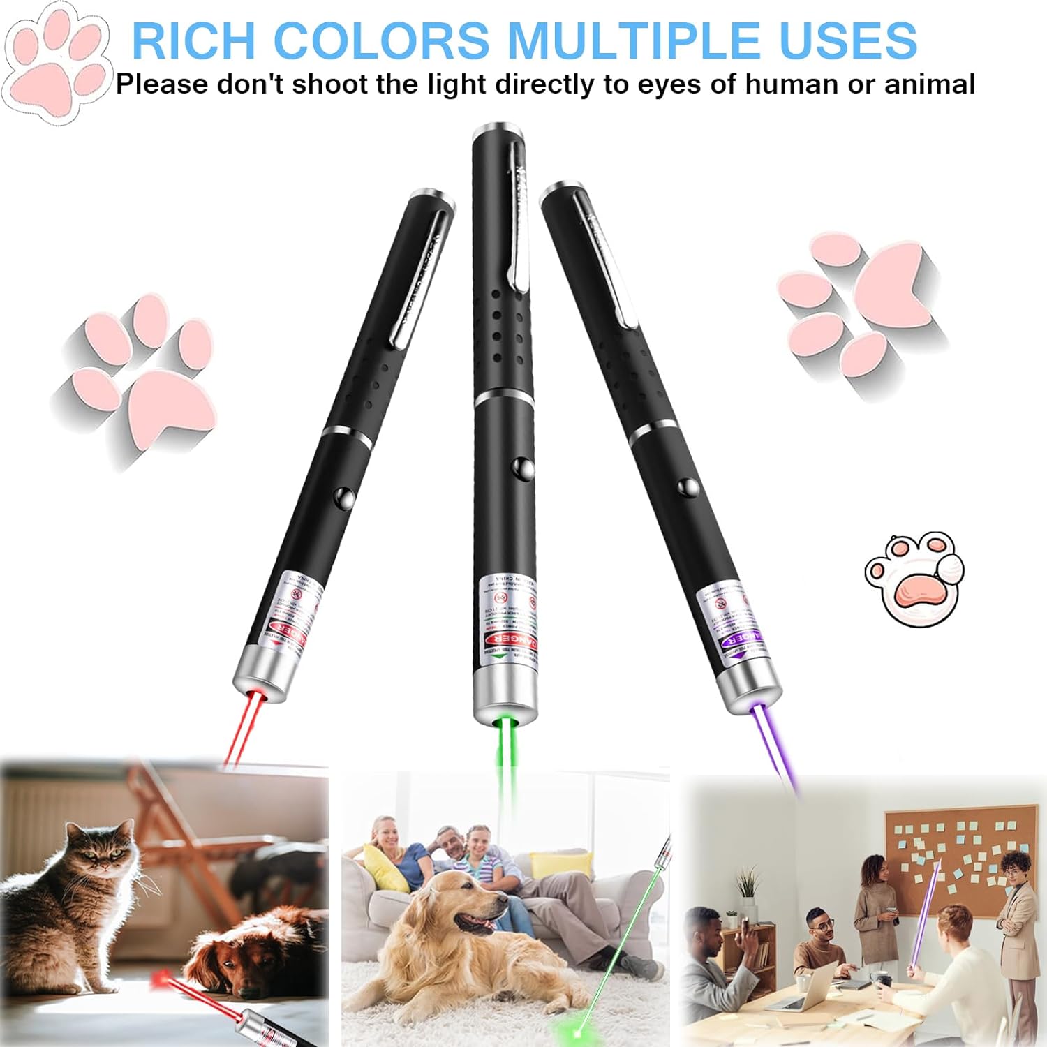 Mini pointeur Laser LED 2 en 1 - Industrial Handheld Laser avis et prix