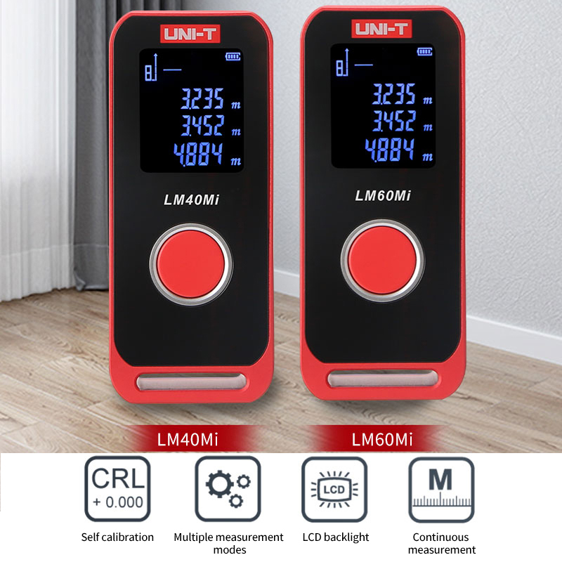 Télémètre laser UNI-T 40m 60m  - Industrial Laser Tape Measure avis et prix